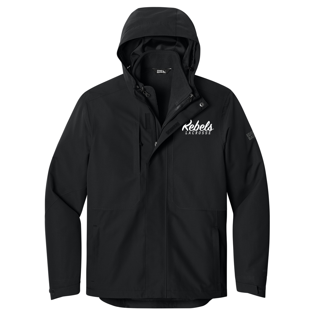 Rebels Lacrosse Eddie Bauer Weather Edge 3 in 1 Jacket