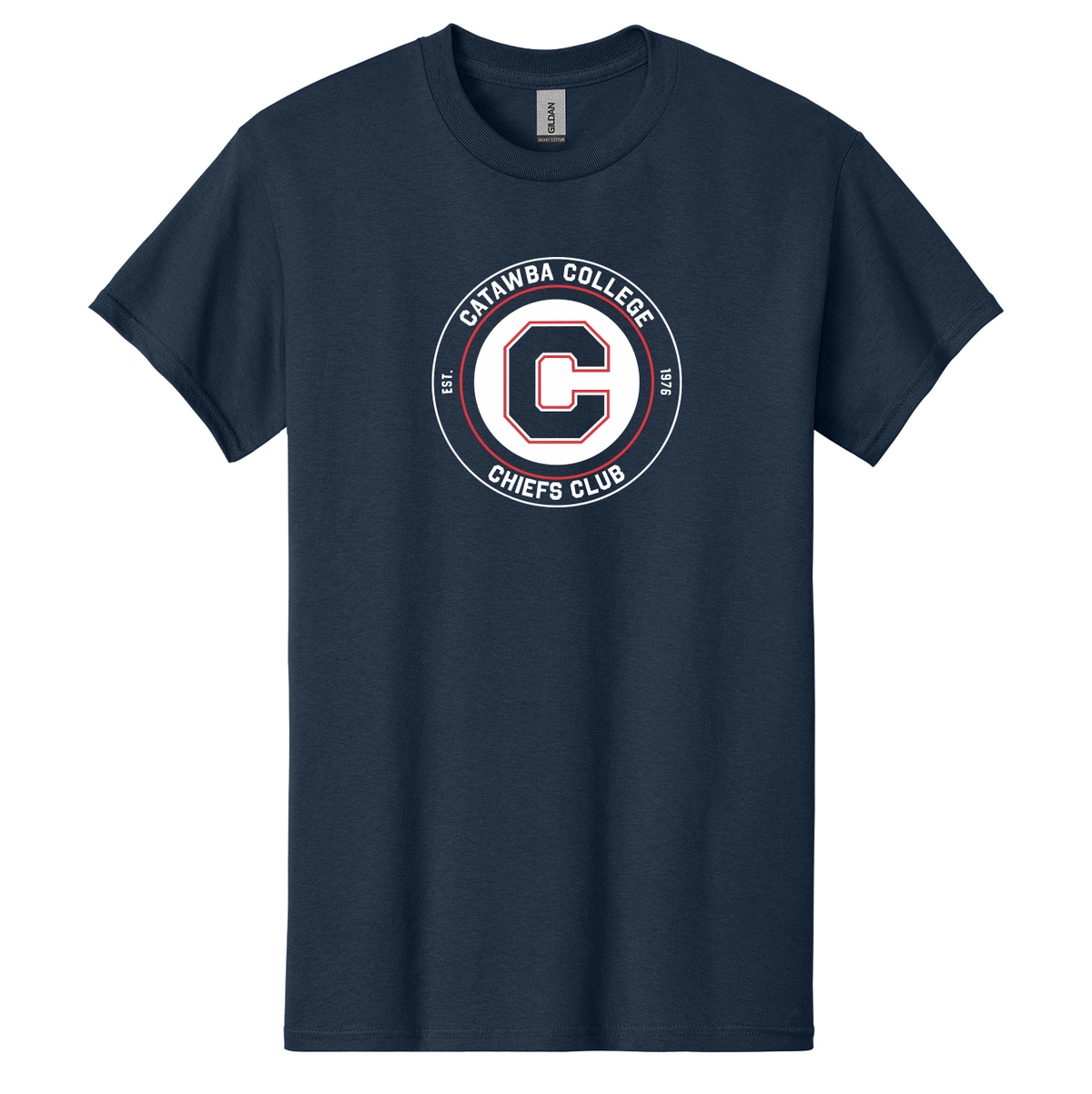 Catawba College Chiefs Club Crew Neck T-Shirt