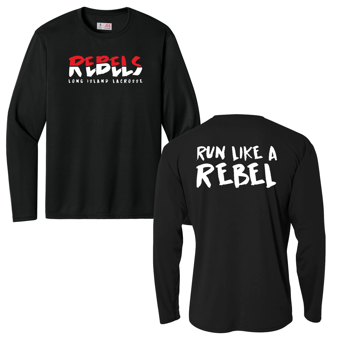 Rebels Lacrosse Cooling Performance Long Sleeve Crew