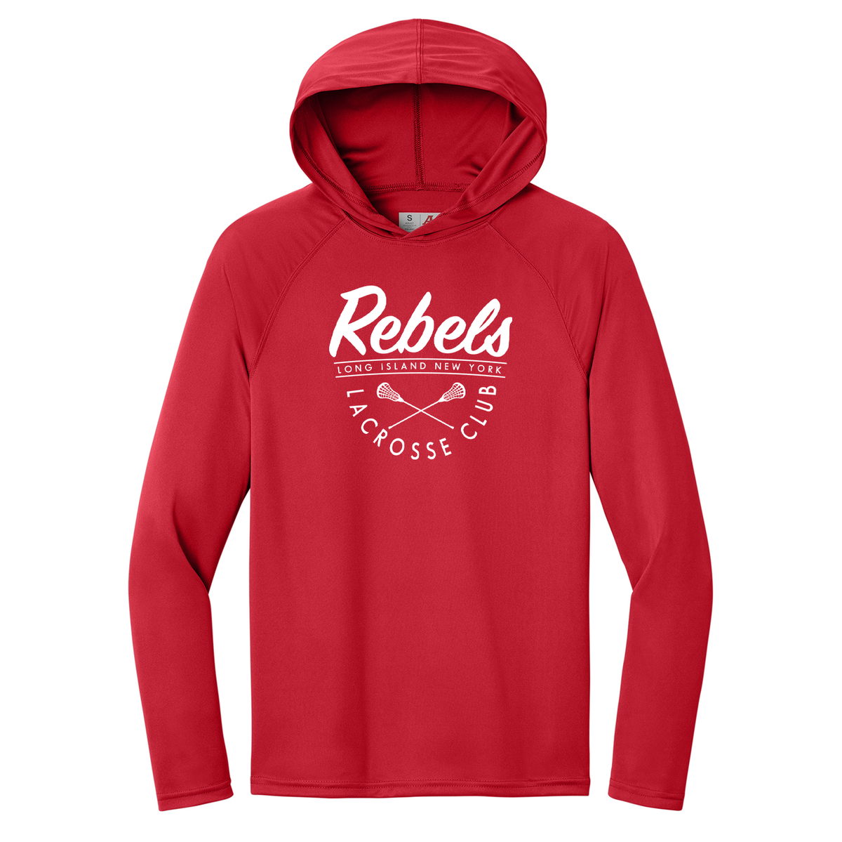 Rebels Lacrosse Performance Long Sleeve Hoodie
