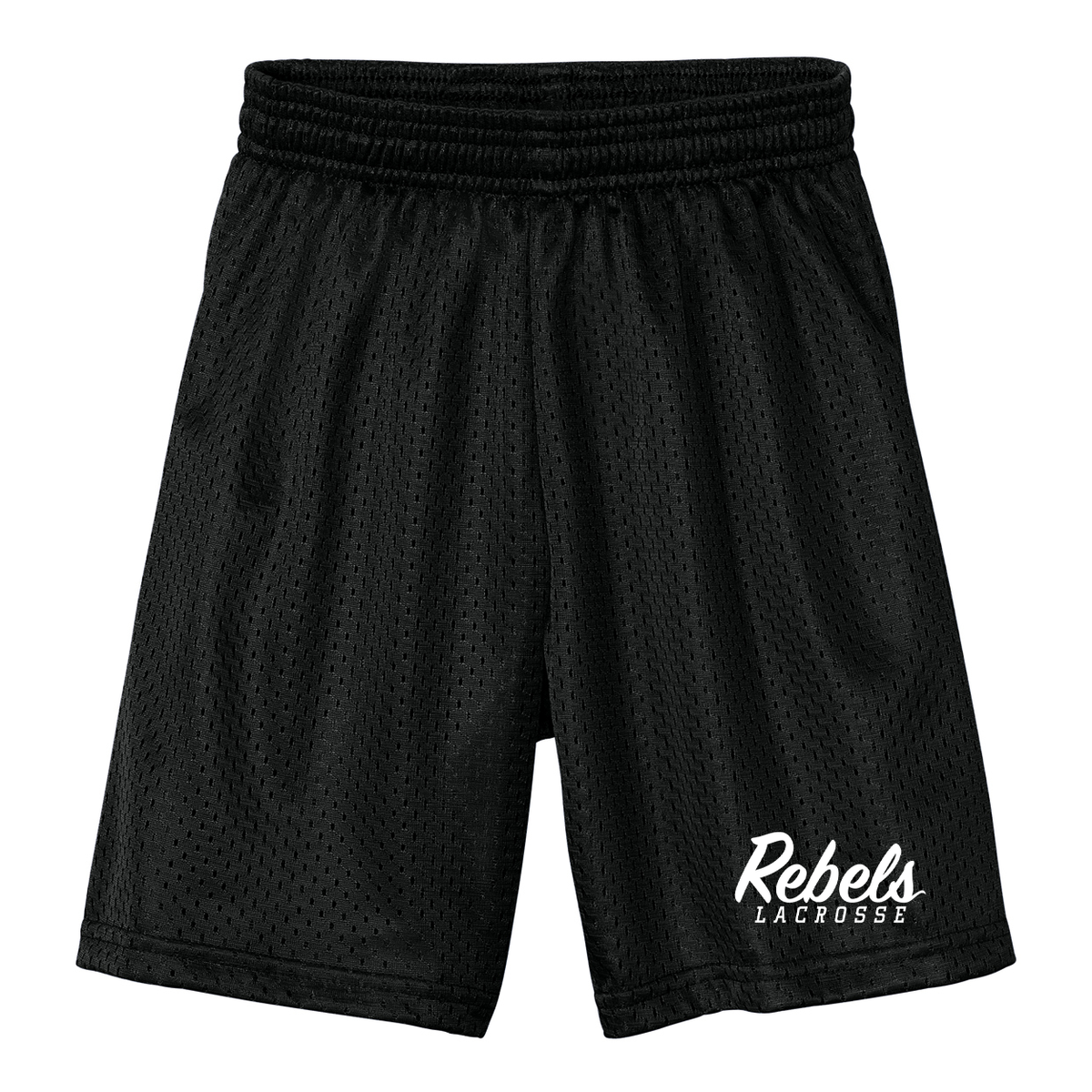 Rebels Lacrosse Lined Tricot Mesh Shorts