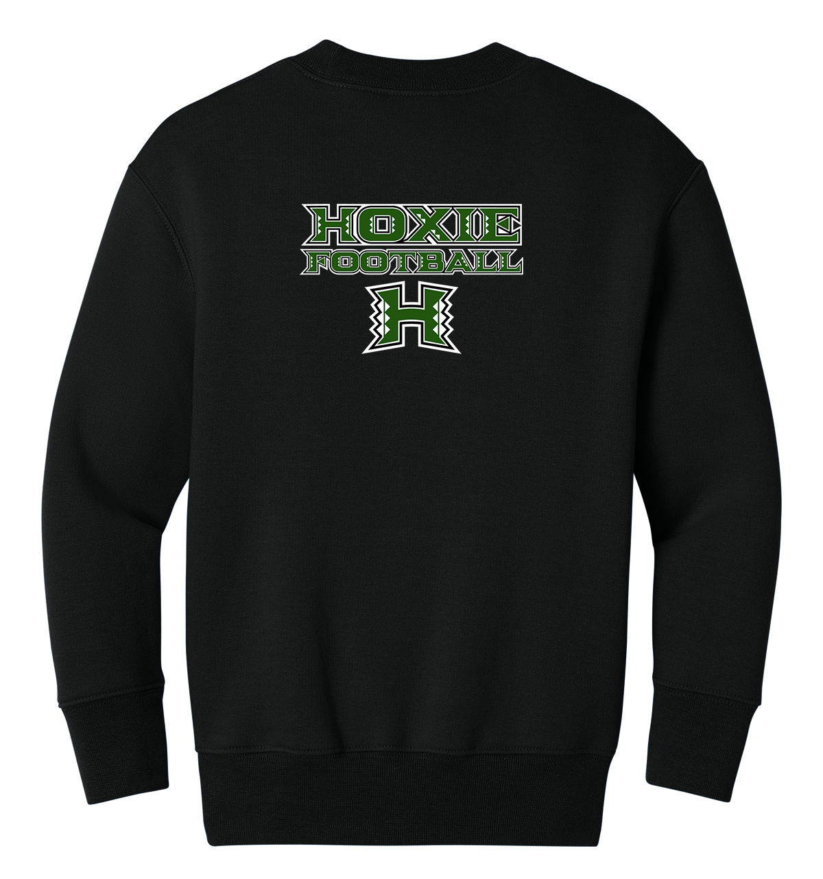 Hoxie Mustangs Football Performance Long Sleeve Crew
