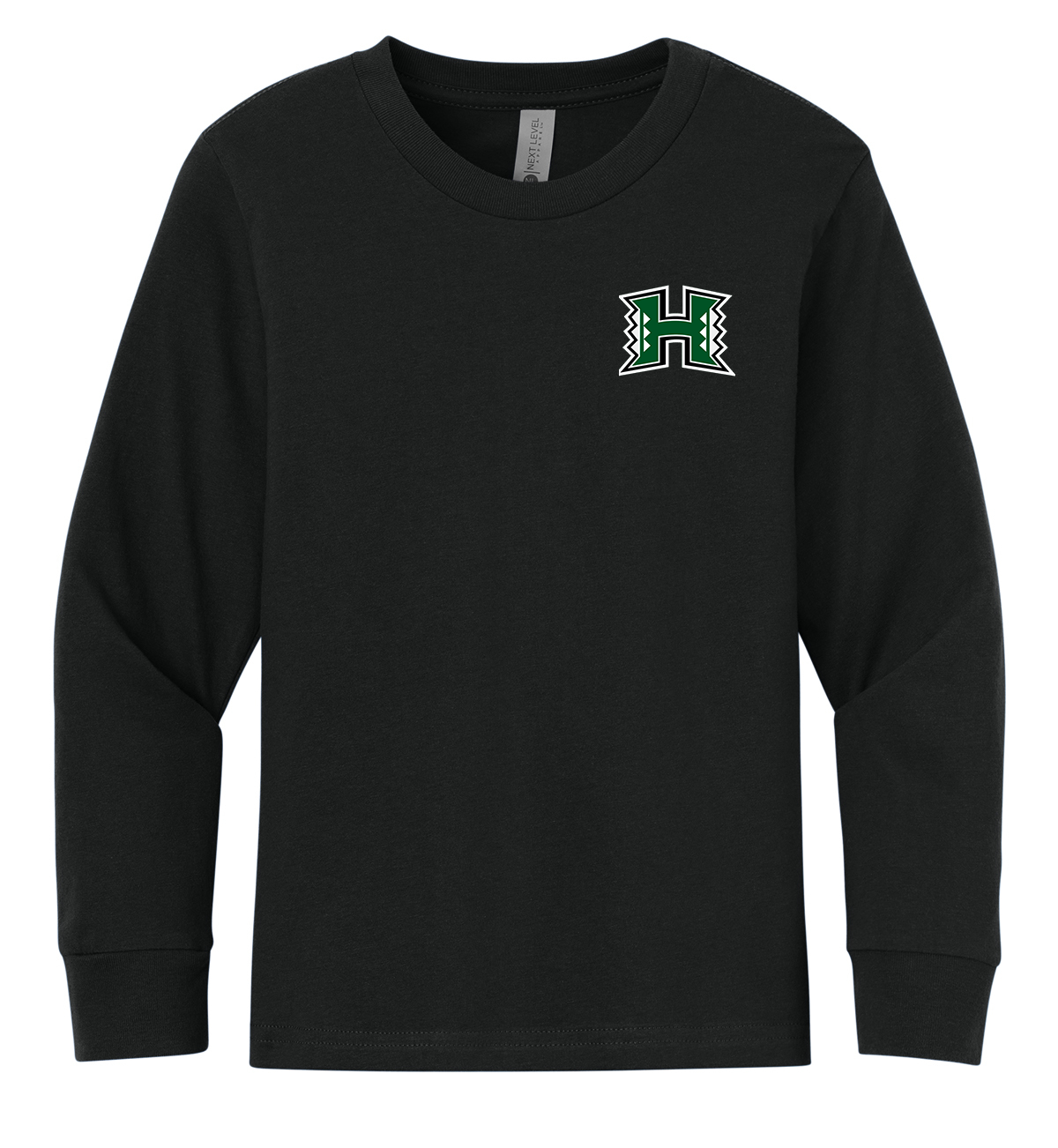 Hoxie Mustangs Football Cotton Long Sleeve