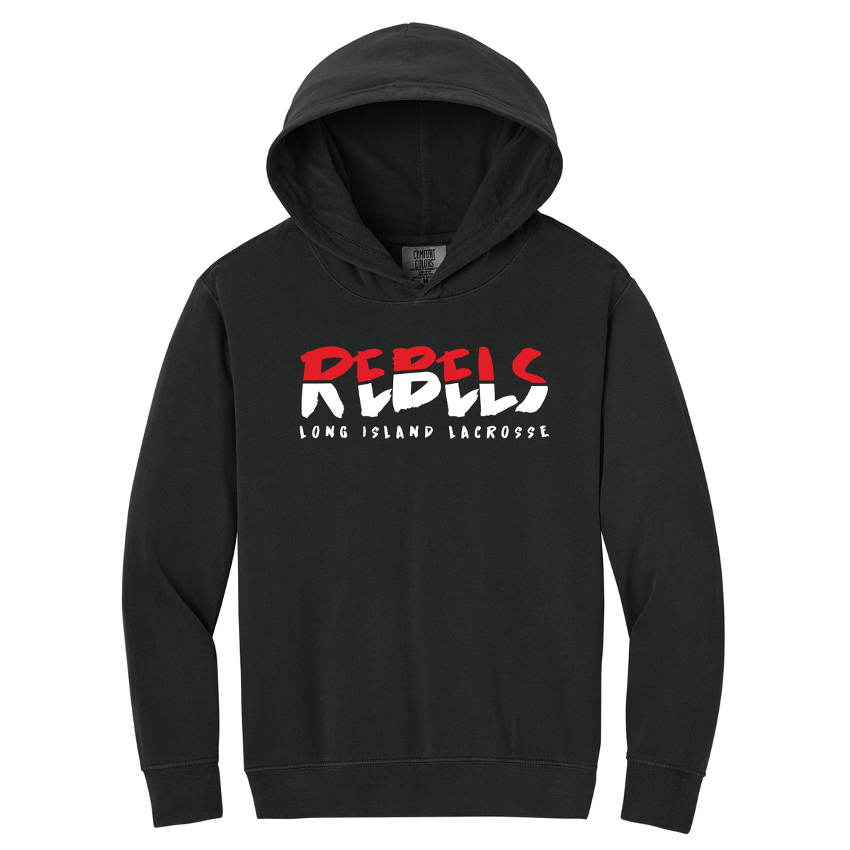 Rebels Lacrosse Garment-Dyed Hooded Sweatshirt