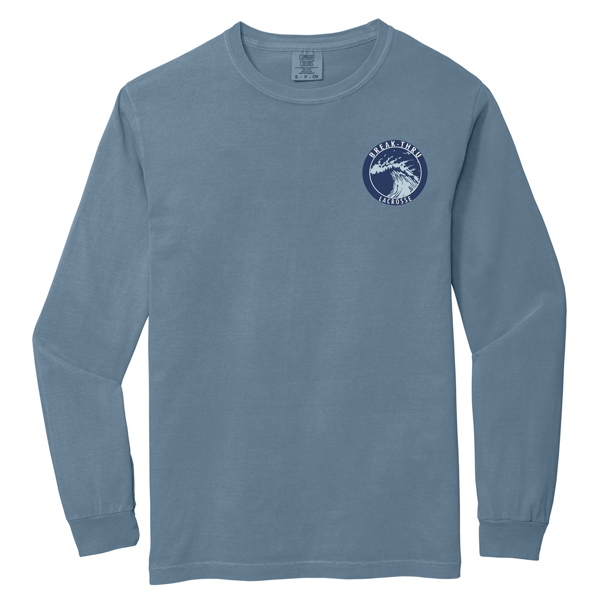 Break-Thru Lacrosse Comfort Colors Heavyweight Long Sleeve Tee