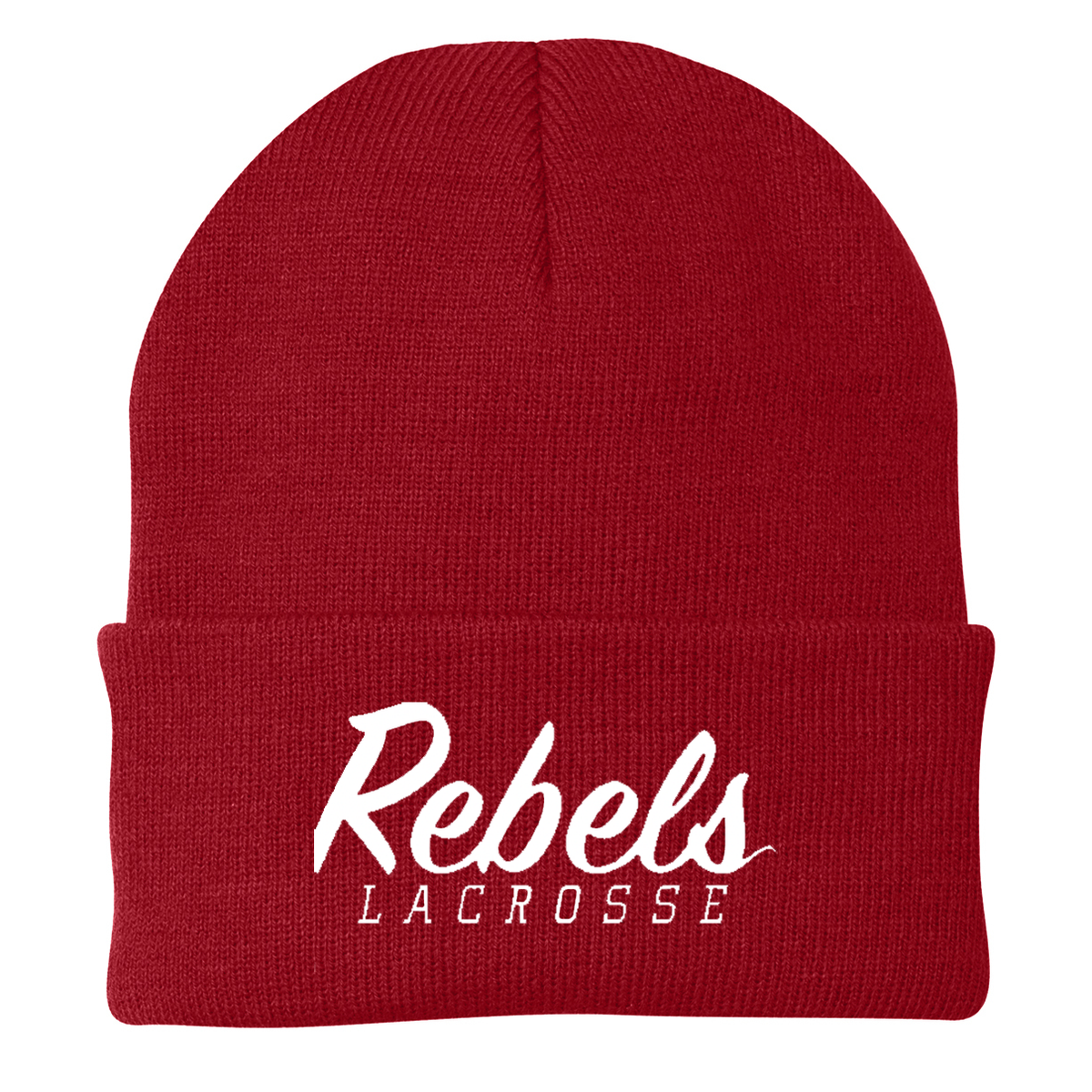Rebels Lacrosse Knit Beanie