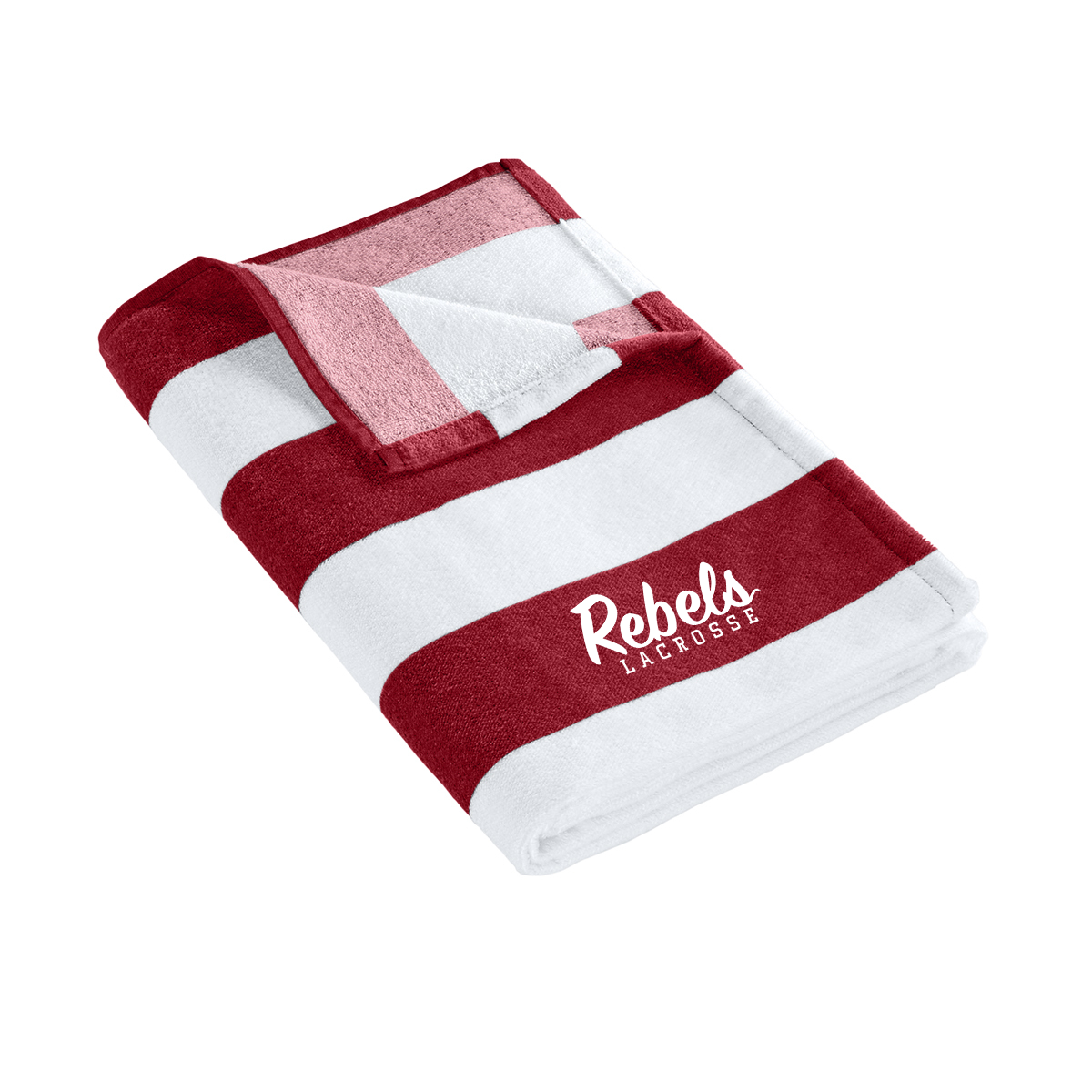 Rebels Lacrosse Stripe Towel