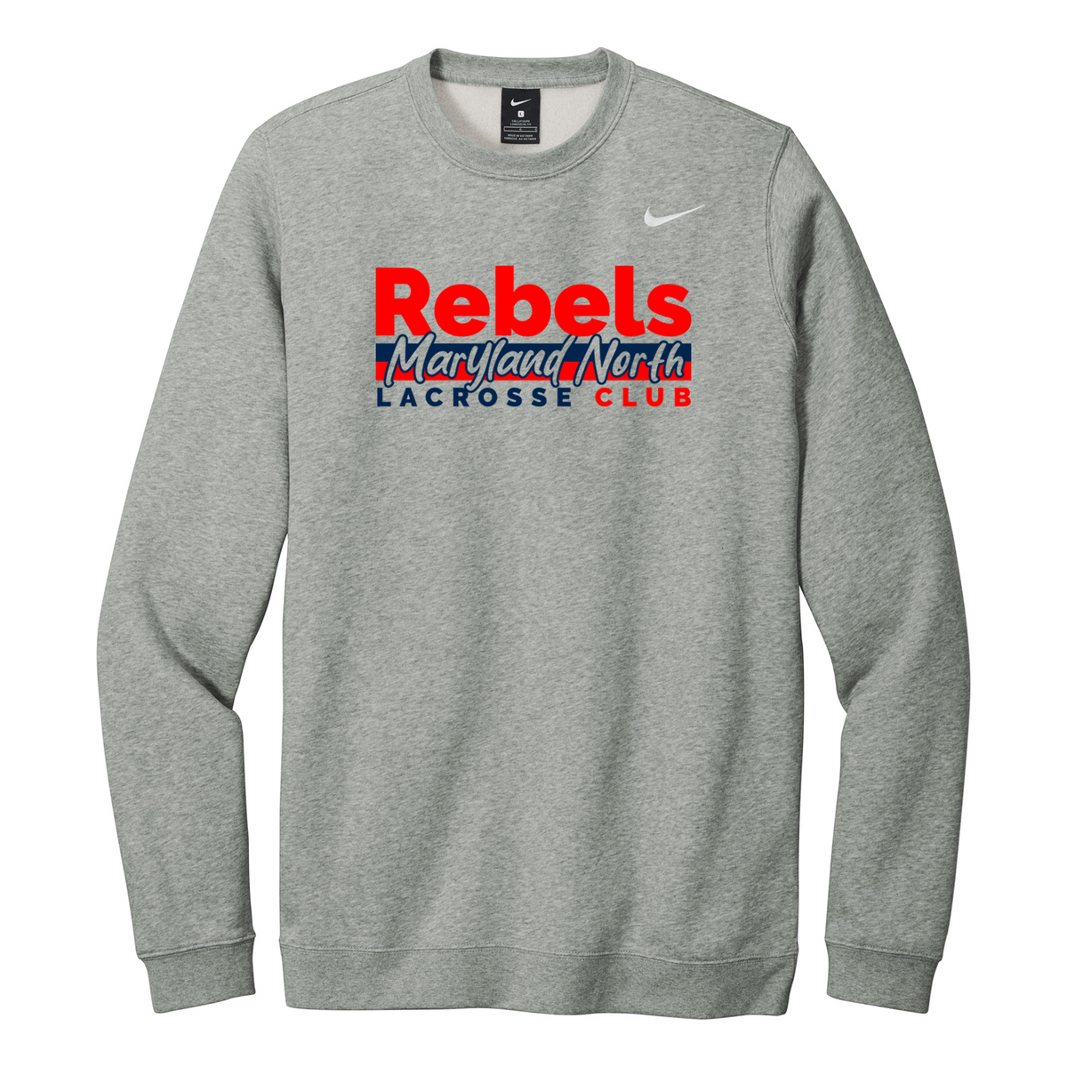 Rebels MD North Nike Fleece Crew Neck