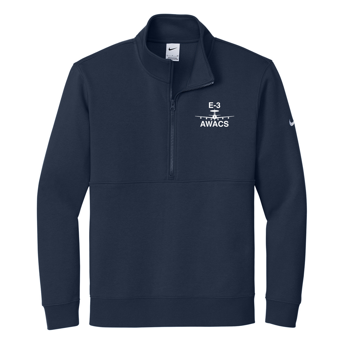 Boeing AWACS E-3 Nike Club Fleece 1/2-Zip