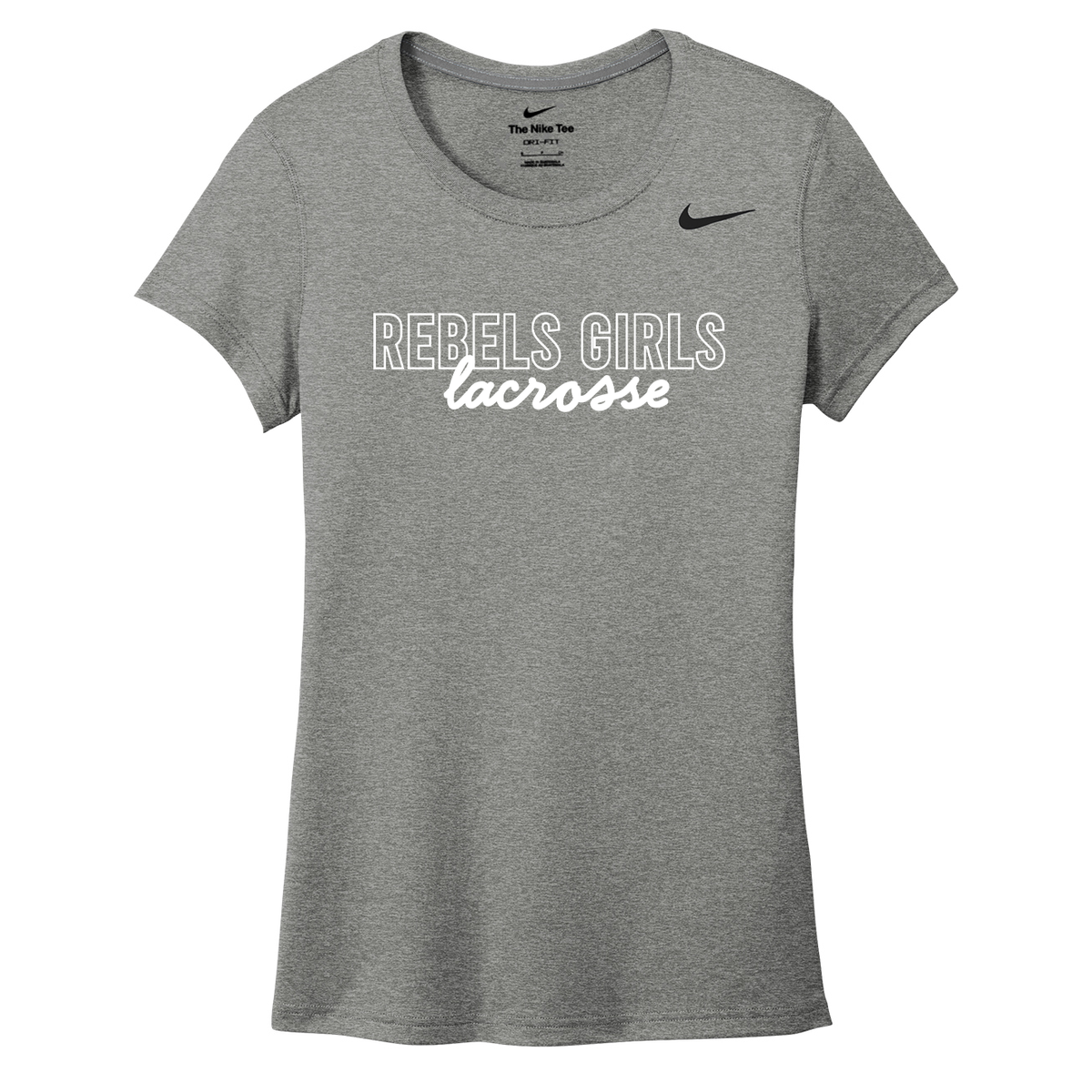 Rebels LC Girls Lacrosse Nike Ladies Team rLegend Tee