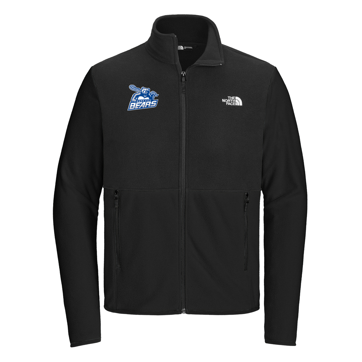 Duke City Bears Lacrosse The North Face Glacier Full-Zip Fleece Jacket