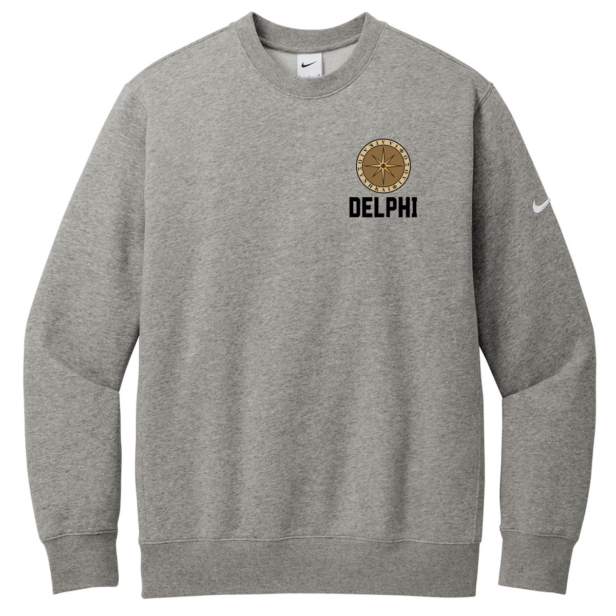 USMA Law & Philosophy Nike Fleece Crew Neck - Embroidered