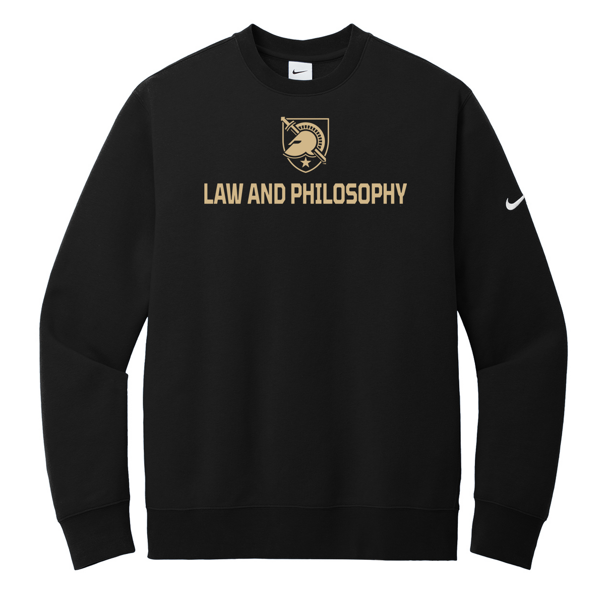 USMA Law & Philosophy Nike Fleece Crew Neck