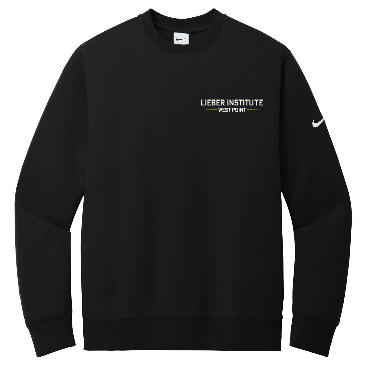 USMA Lieber Institute Nike Fleece Crew Neck - Embroidered