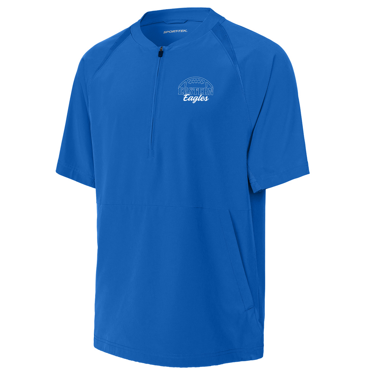Eastern HS Football Repeat 1/2-Zip Short Sleeve Jacket