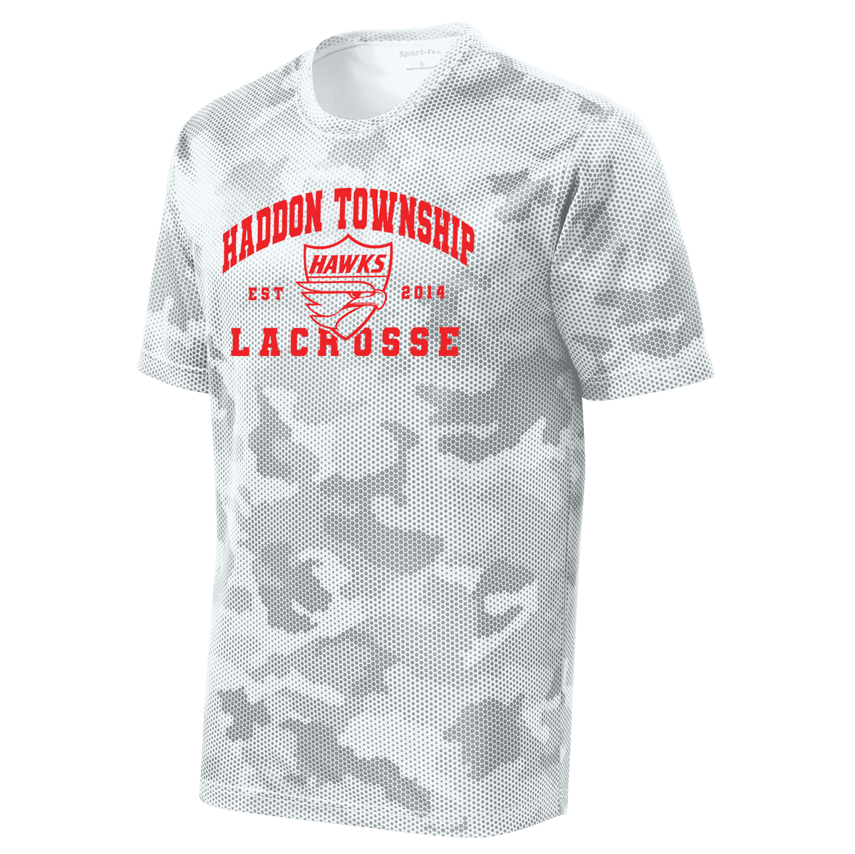 Haddon Township Youth Lacrosse CamoHex Tee