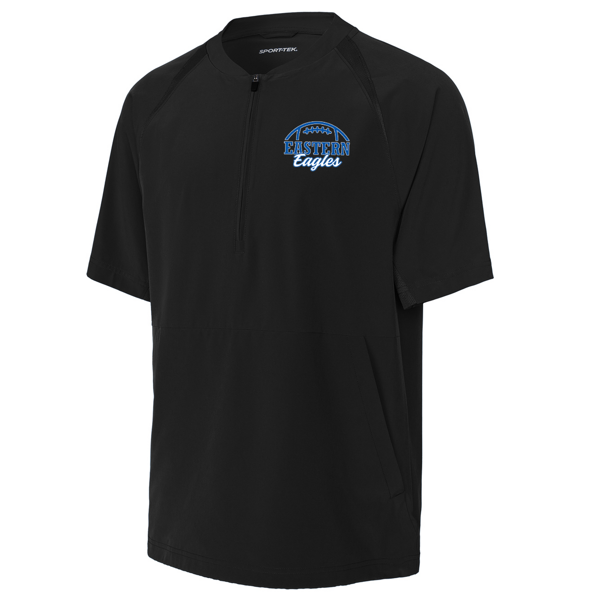 Eastern HS Football Repeat 1/2-Zip Short Sleeve Jacket