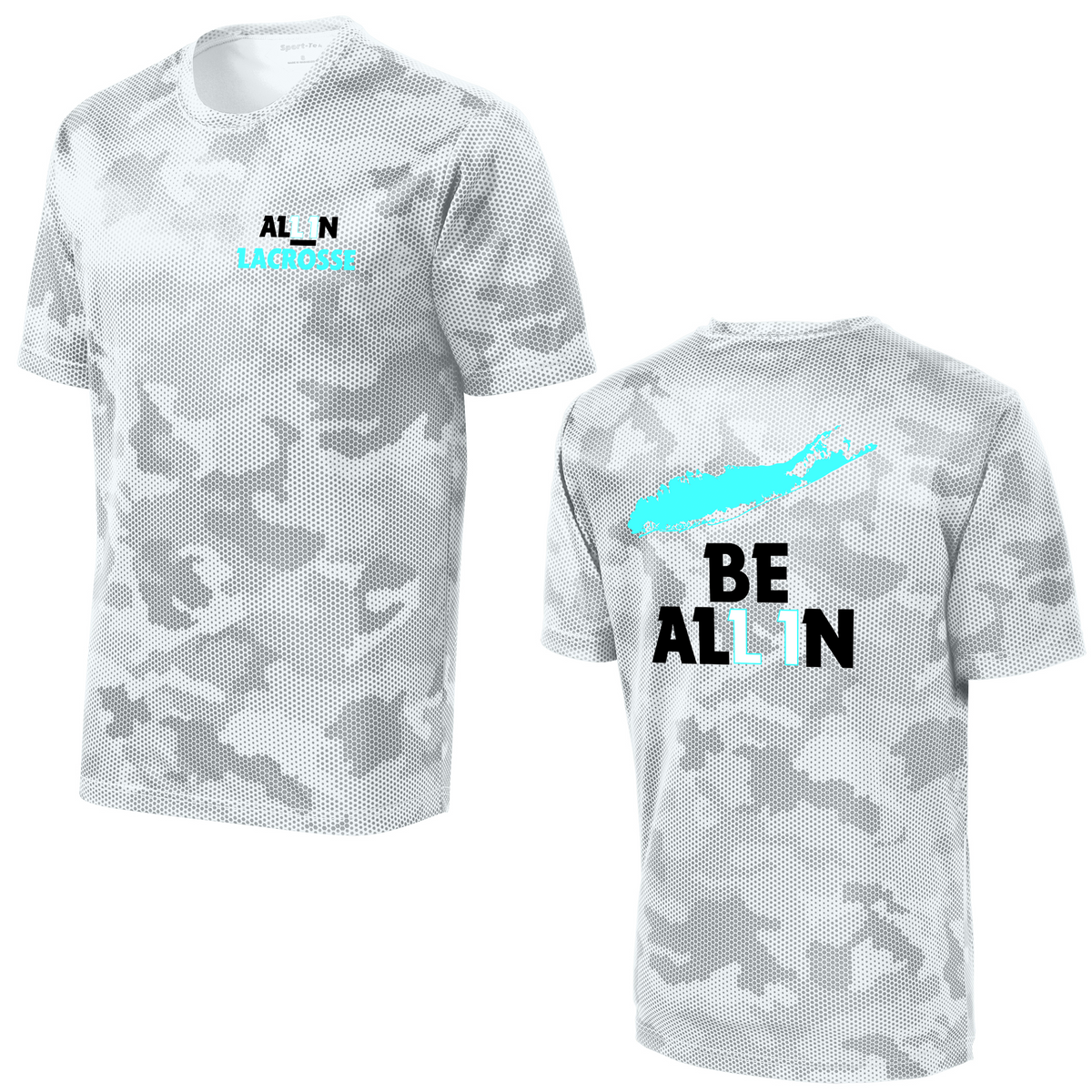 All In Lacrosse CamoHex Tee