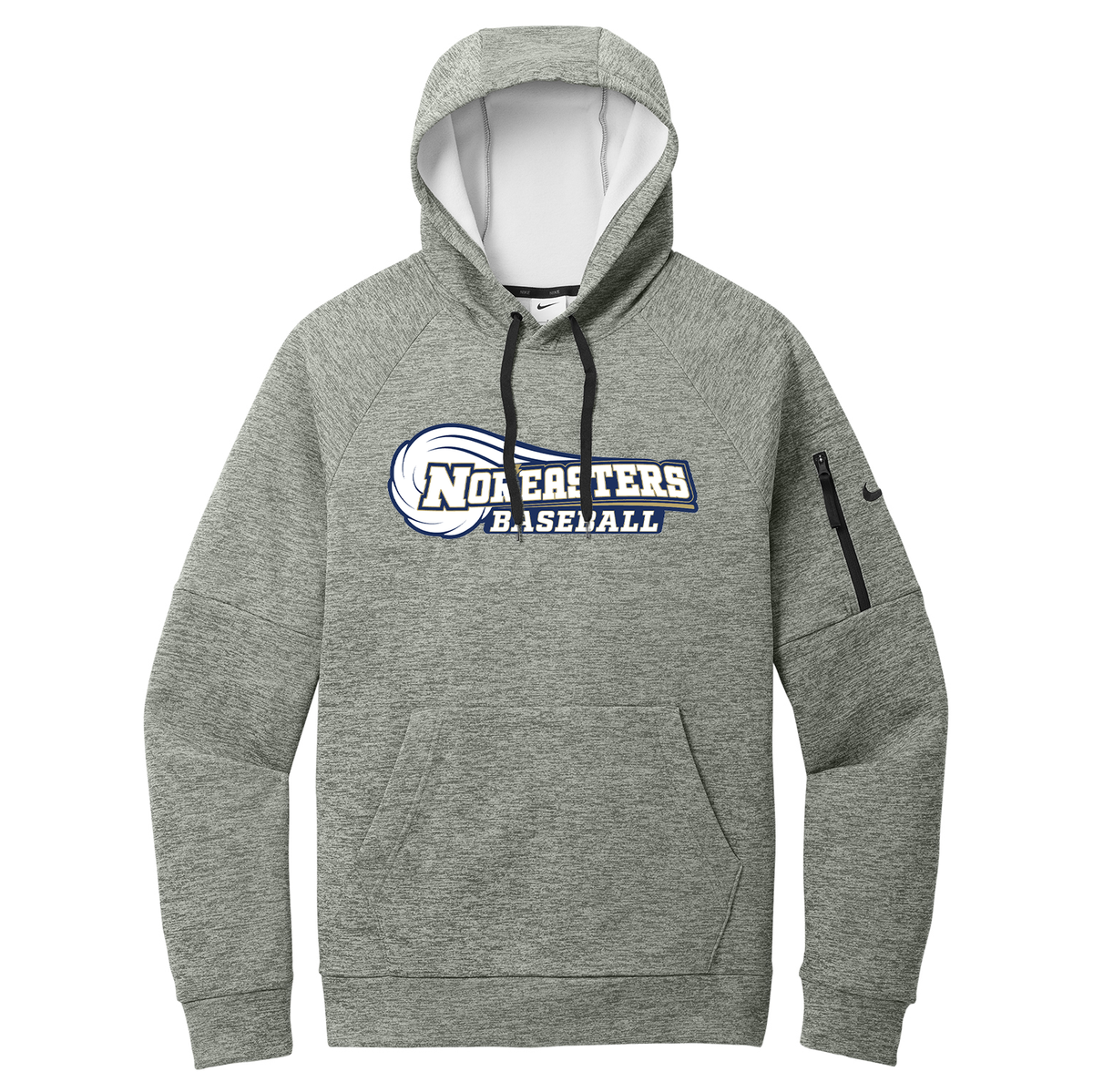 Newington HS Baseball Nike Therma-FIT Pocket 1/4-Zip Fleece Hoodie