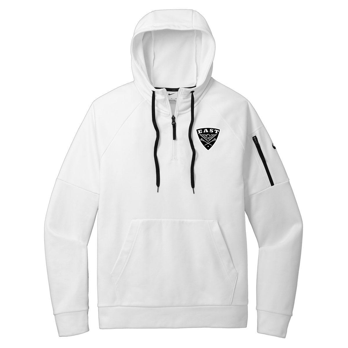 Lakota East HS Lacrosse Nike Therma-FIT Pocket 1/4-Zip Fleece Hoodie