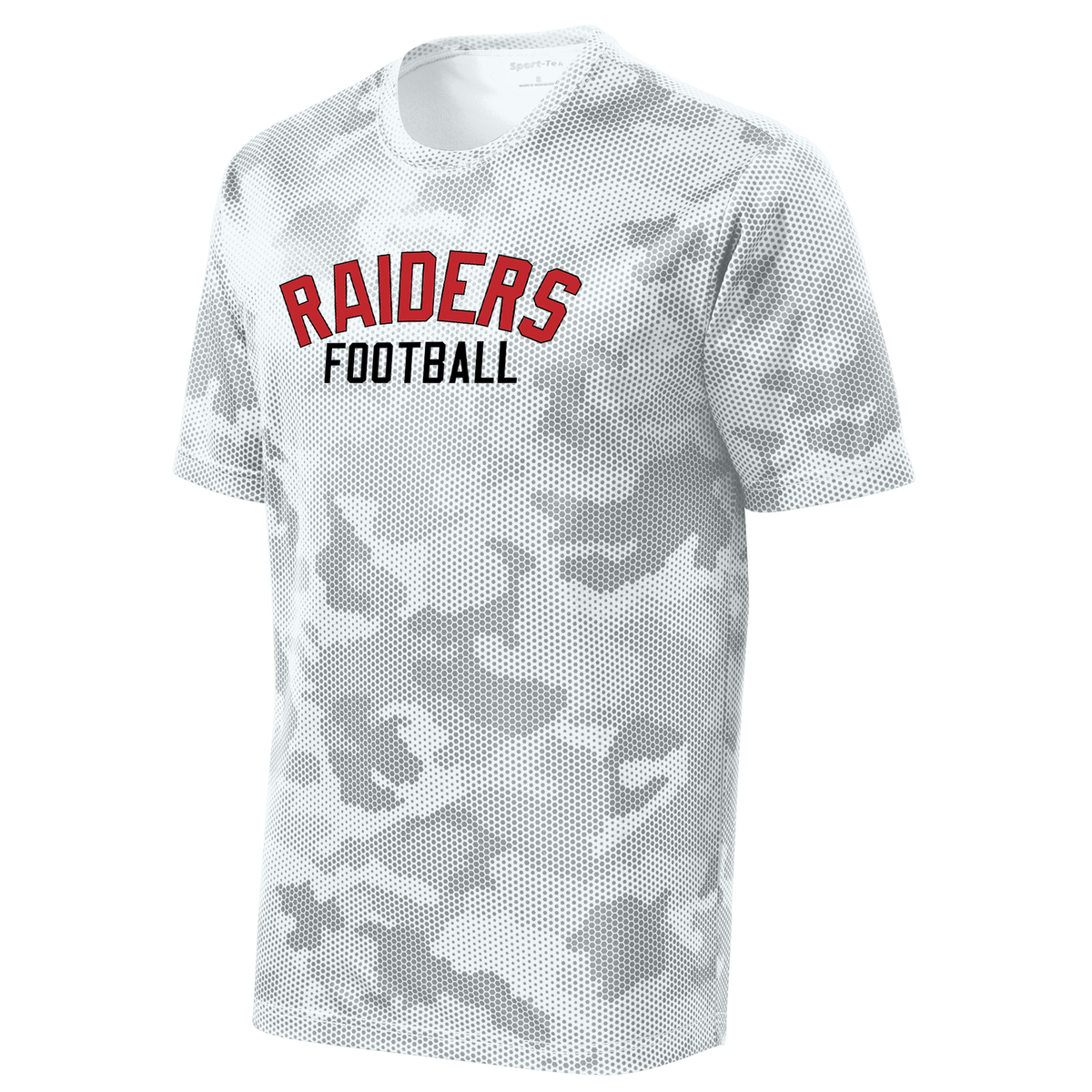 Raiders Youth Football & Cheer CamoHex Tee