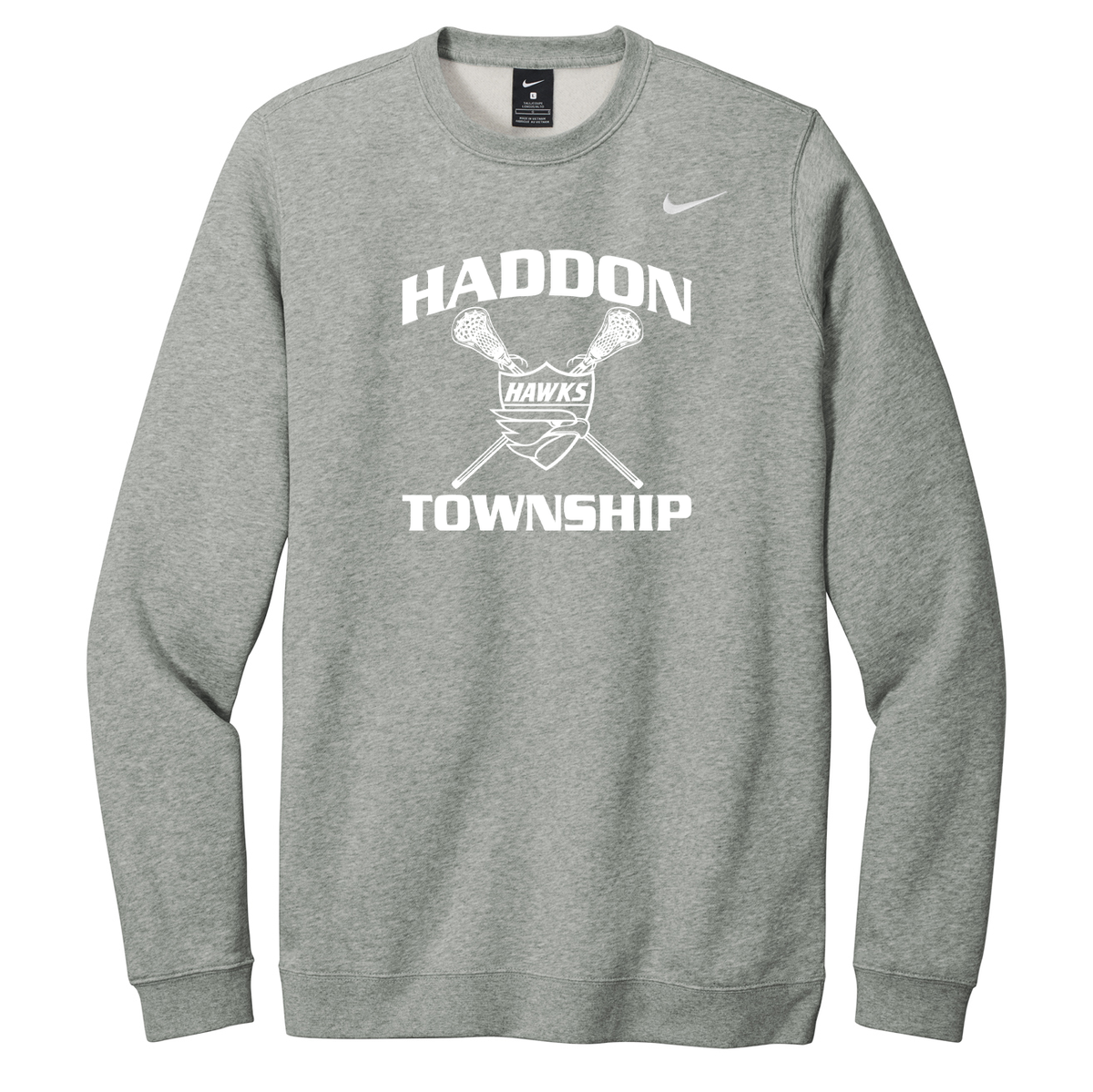 Haddon Township Youth Lacrosse Nike Fleece Crew Neck