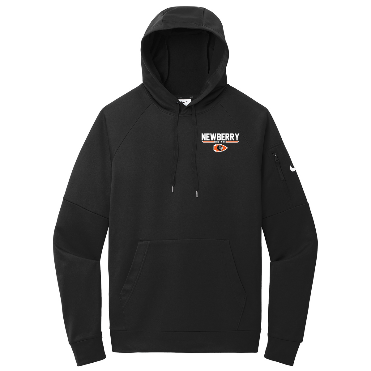 Newberry HS Football Nike Therma-FIT Pocket Pullover Fleece Hoodie