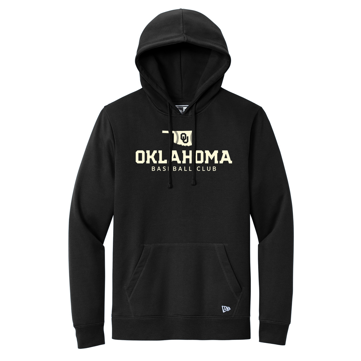 OU Club Baseball New Era Comeback Fleece Pullover Hoodie