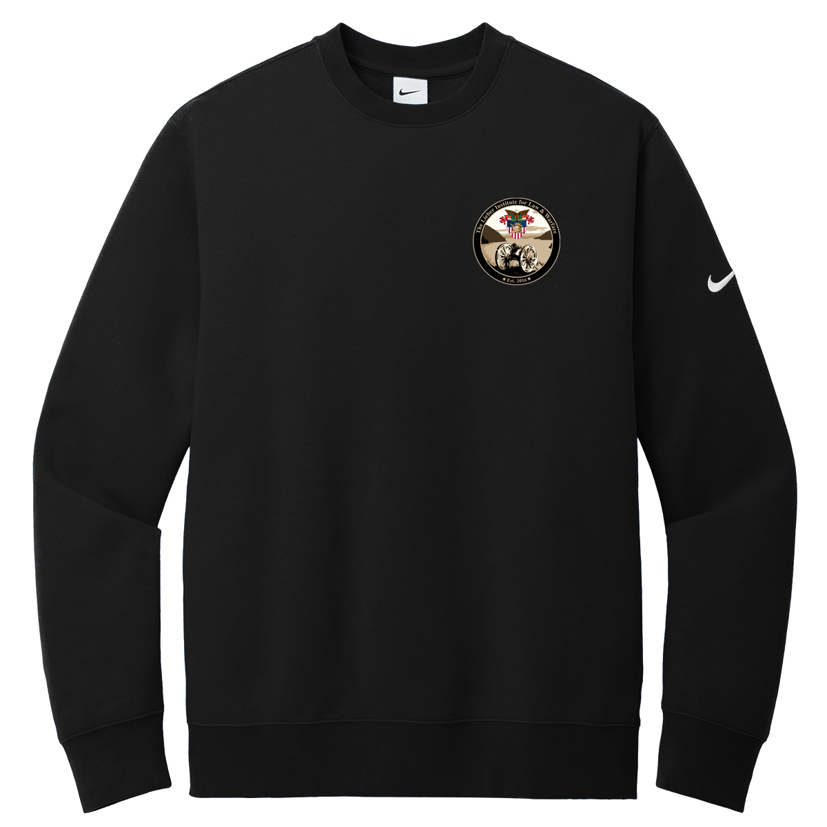 USMA Lieber Institute Nike Fleece Crew Neck - Patch Logo