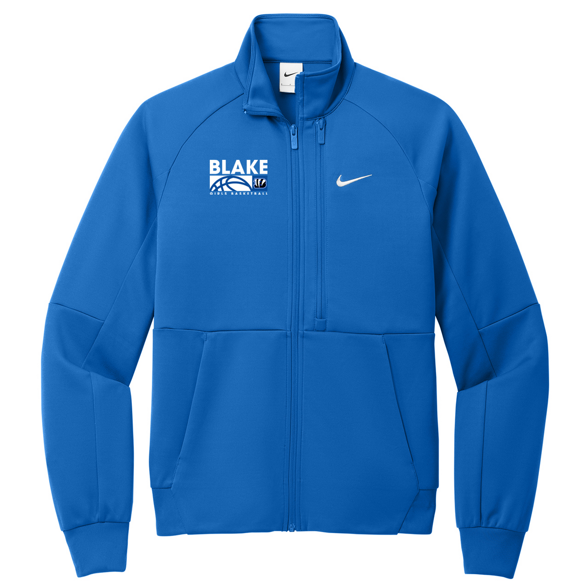 Blake Girls Basketball Nike Full-Zip Chest Swoosh Jacket