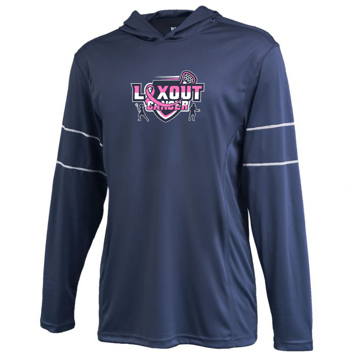 LaxOut Cancer Daytona Shooter Hoodie
