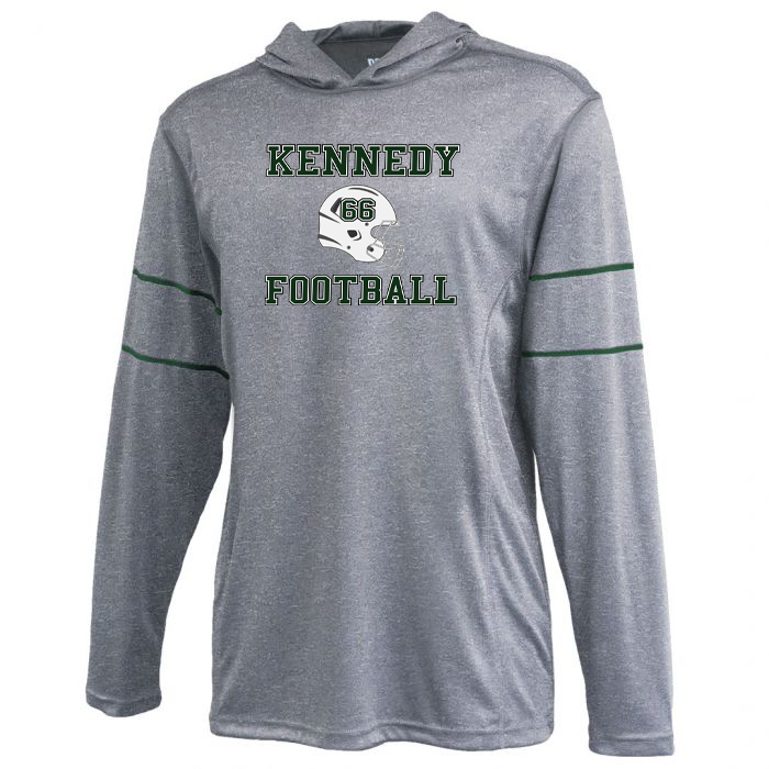 JFK Bellmore Football Carbon Shooter Hoodie