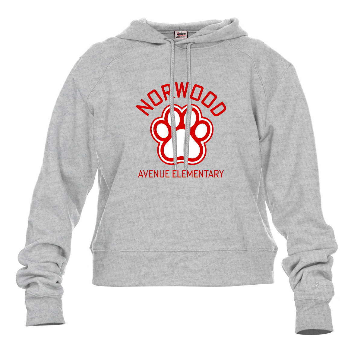 Norwood Ave. Elementary School Women's Cropped Hoodie