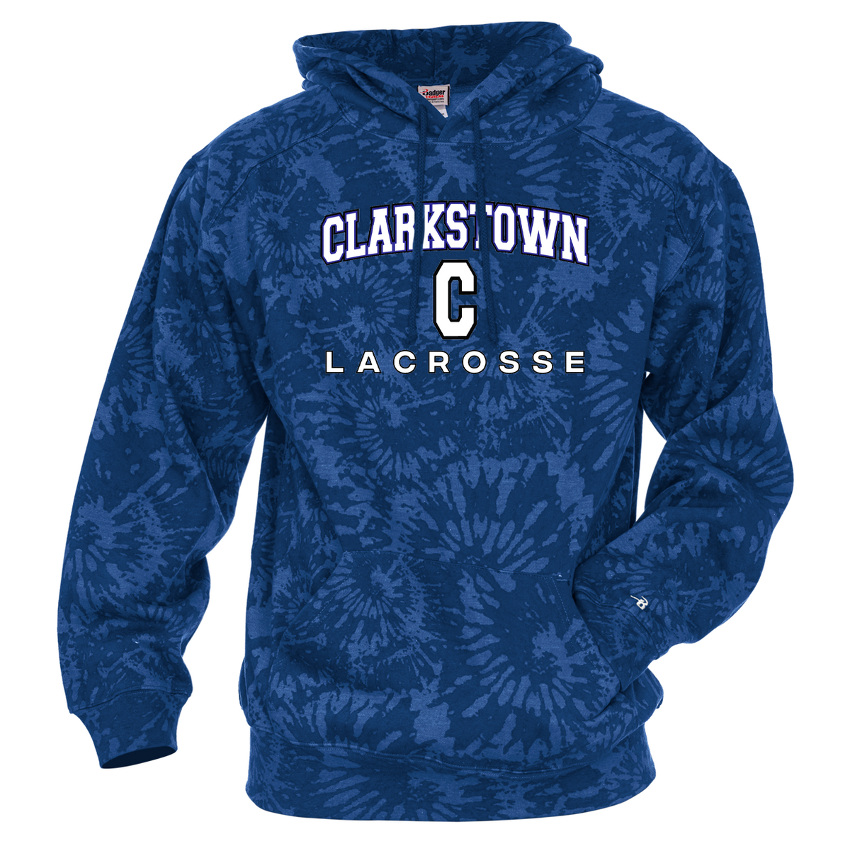 Clarkstown Lacrosse Tie-Dye Hoodie