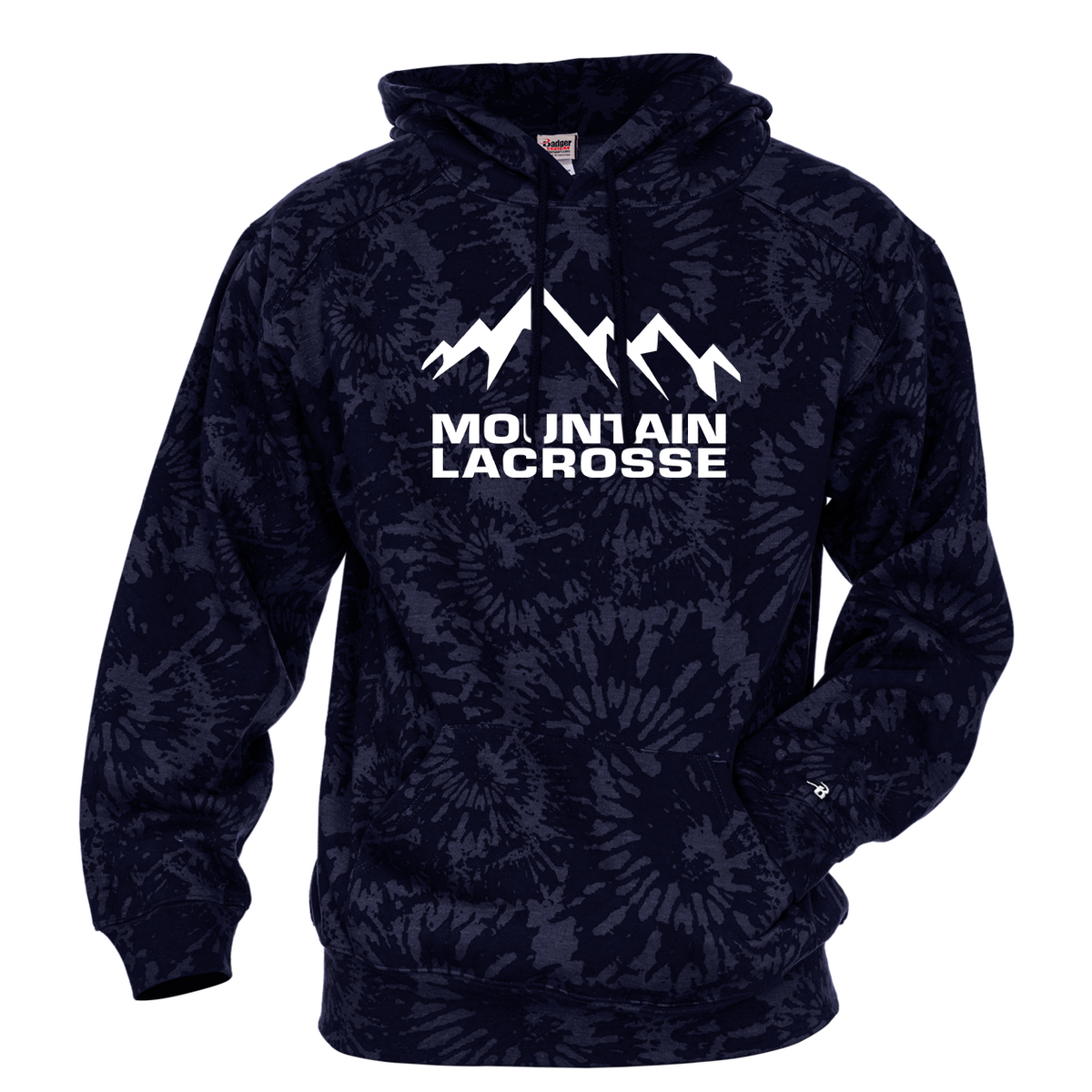 Mountain Lacrosse League Tie-Dye Hoodie