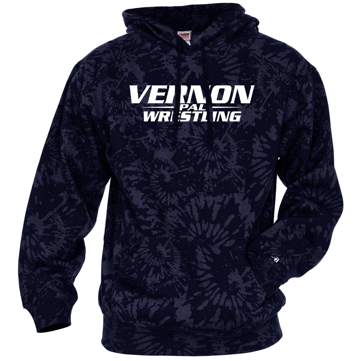 Vernon PAL Wrestling Tie-Dye Hoodie