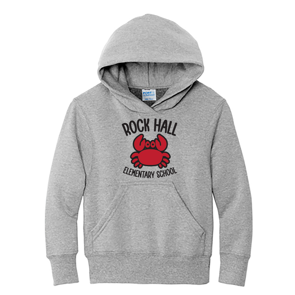 Rock Hall Elementary School Youth Core Fleece Hooded Sweatshirt