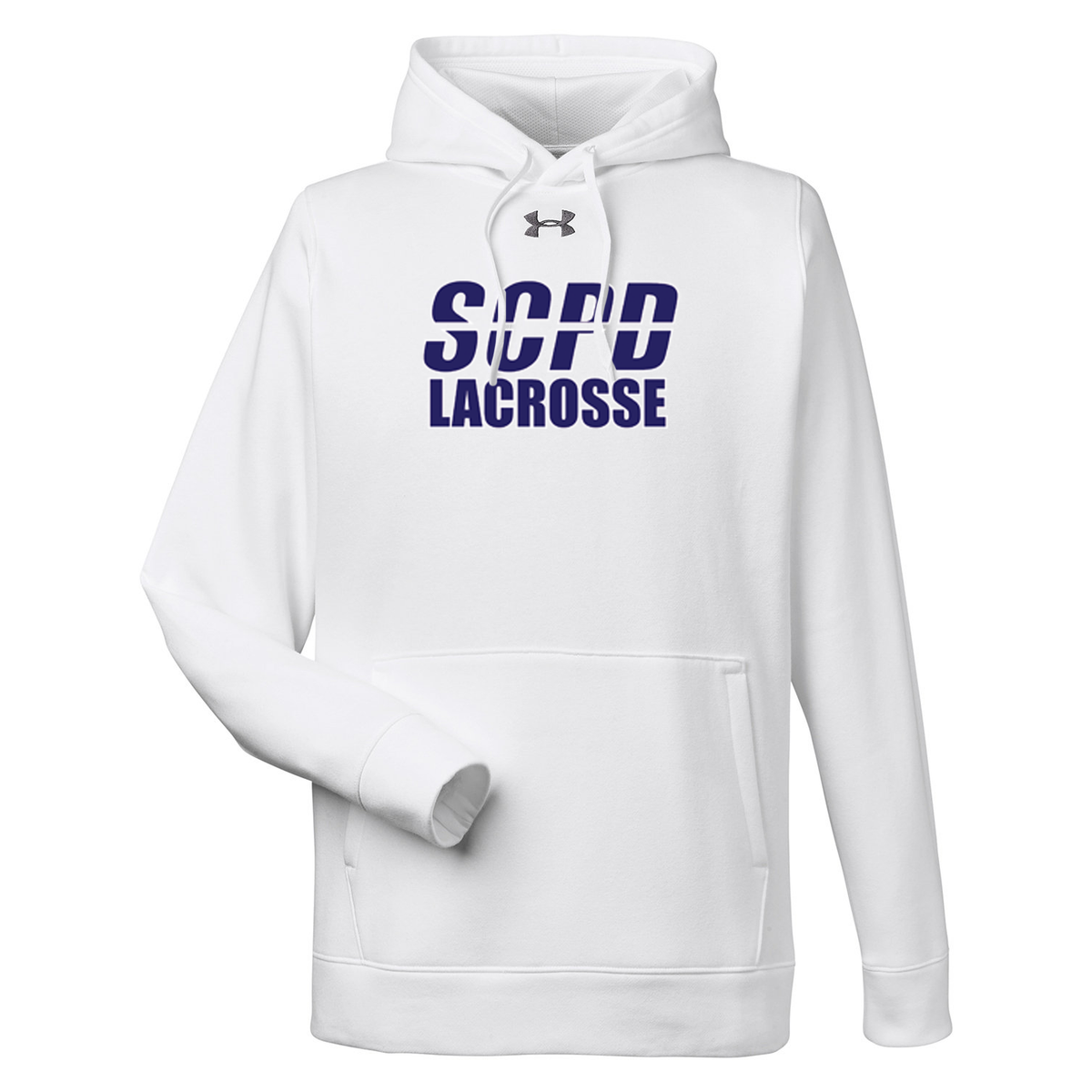SCPD Lacrosse Under Armour Men's Hustle Pullover Hooded Sweatshirt