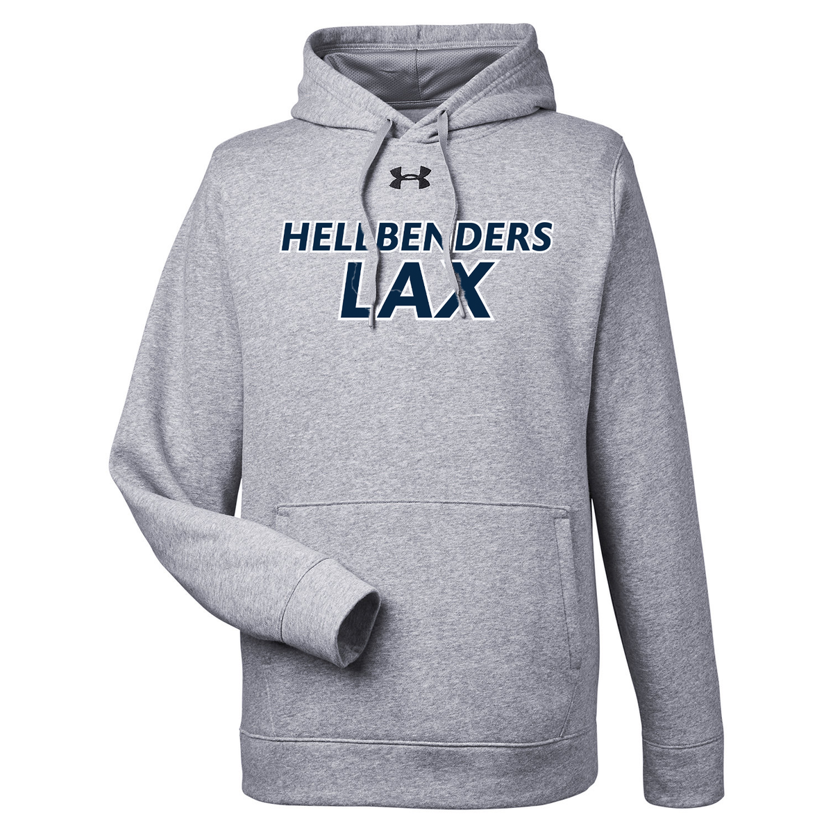 Allegany Hellbenders Under Armour Men's Hustle Pullover Hooded Sweatshirt