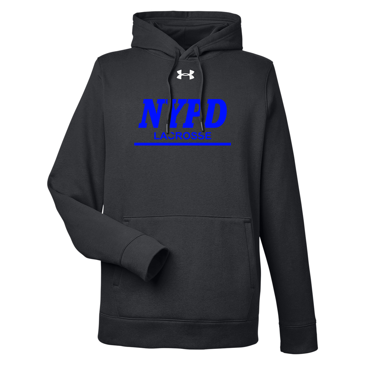 NYPD Lacrosse Under Armour Men's Hustle Pullover Hooded Sweatshirt