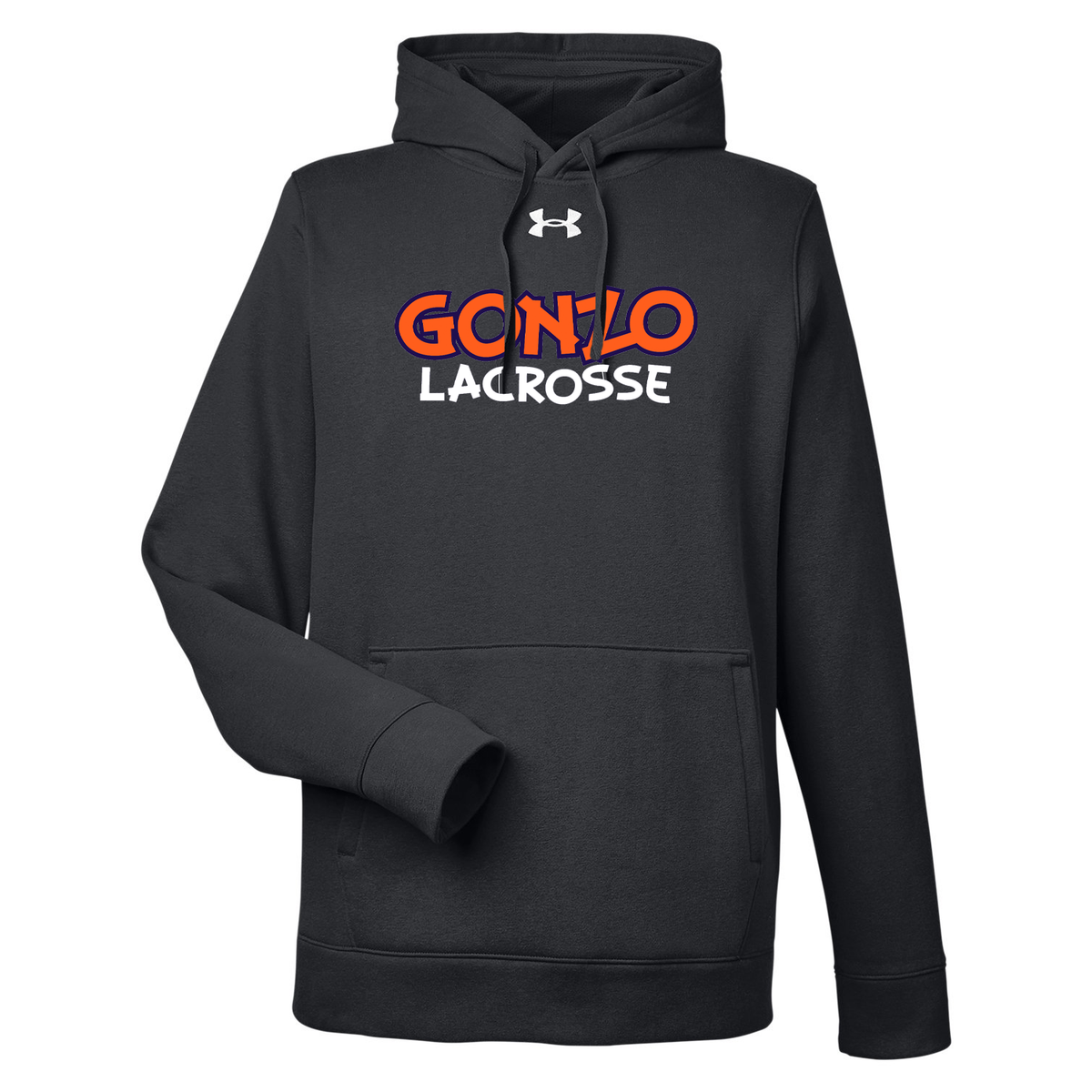 Gonzo Lacrosse Under Armour Men's Hustle Pullover Hooded Sweatshirt