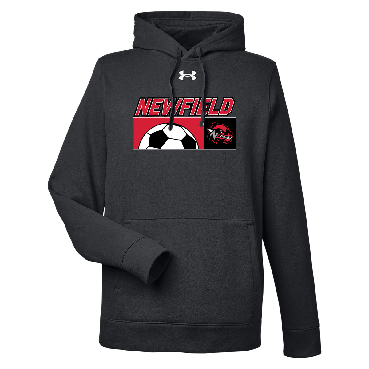 Newfield Soccer Under Armour Hustle Pullover Hooded Sweatshirt