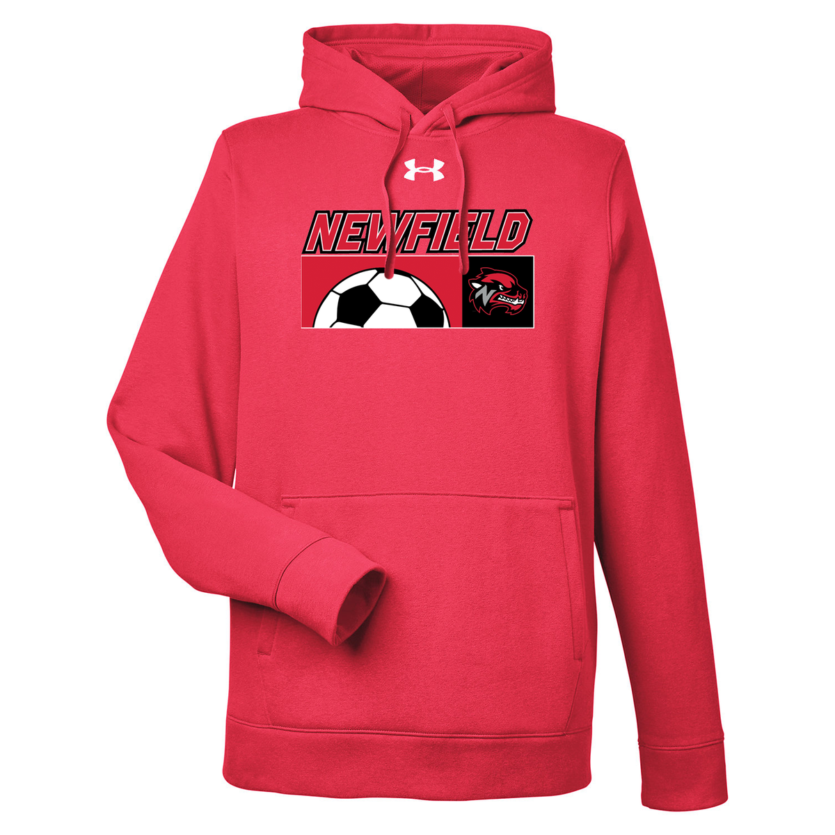 Newfield Soccer Under Armour Hustle Pullover Hooded Sweatshirt