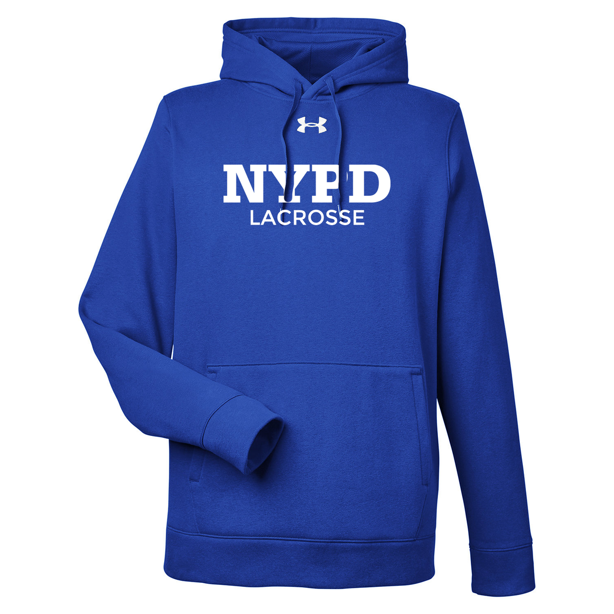 NYPD Lacrosse Under Armour Men's Hustle Pullover Hooded Sweatshirt