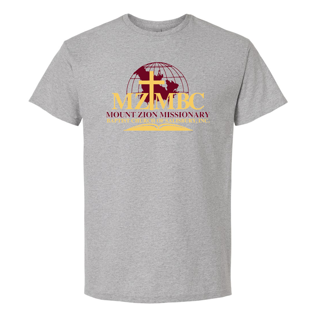 Mount Zion Missionary Baptist Church Light Cotton T-Shirt