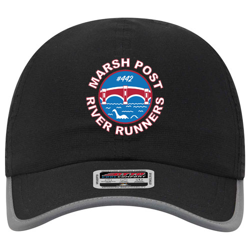 Marsh Post River Runners Reflective 6 Panel Running Hat