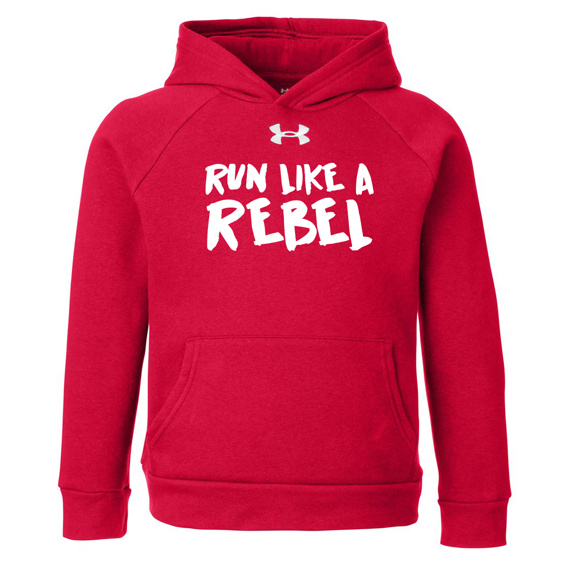 Rebels Lacrosse Under Armour Men's Rival Pullover Hooded Sweatshirt