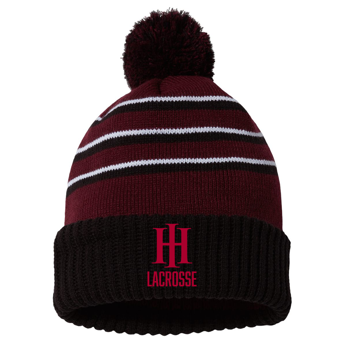 Holy Innocents' Episcopal Lacrosse Striped Beanie W/ Cuff