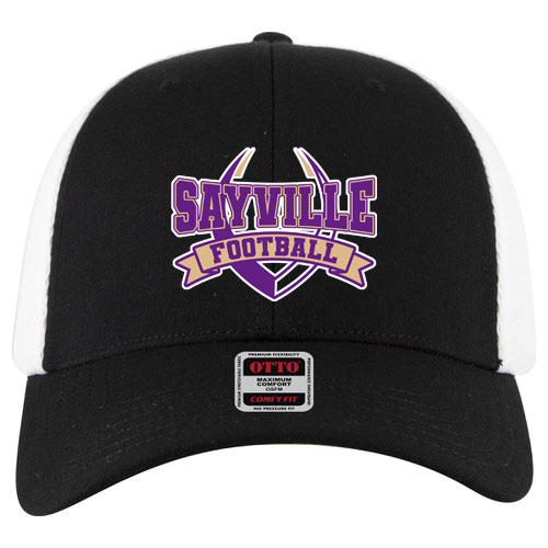 Sayville Football Flex Fit Trucker