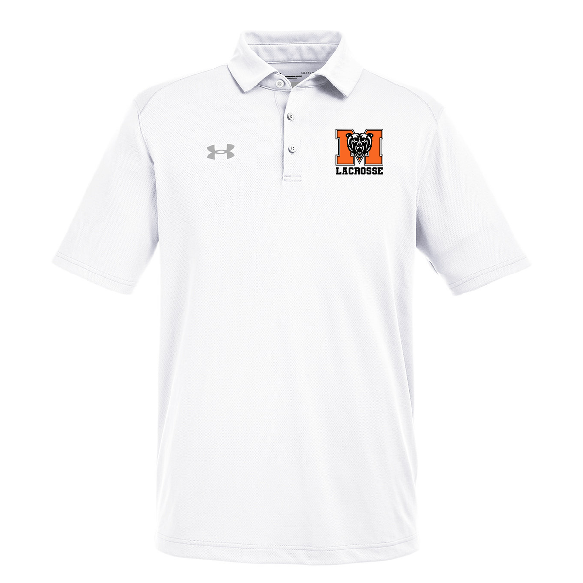 Mercer University Men's Lacrosse Under Armour Men's Tech Polo